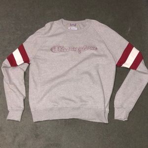 Large Grey Champion Sweater